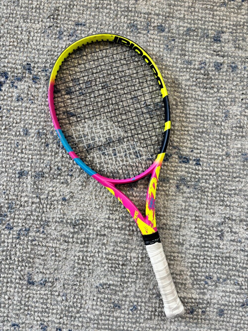 Barely Used Babolat Pure Aero Rafa Junior 26 Tennis Racquet (2nd Gen) (4" Grip)
